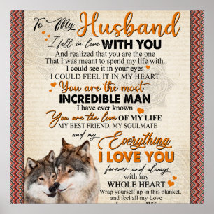 Personalizado Para Meu Marido De Poster De Esposa,