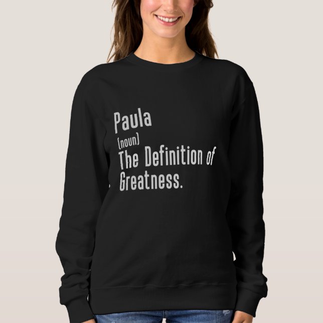 Personalizado para Paula - Camisa Engraçada Com o  (Frente)