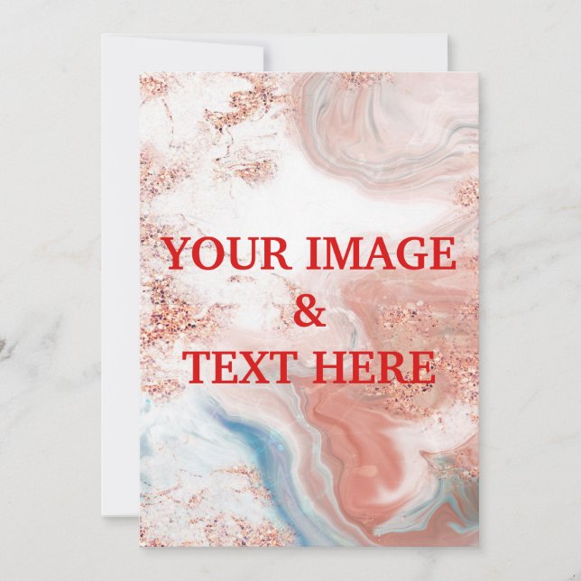 Personalizado Personalizado Seu Próprio Convite Fo (Frente)