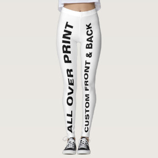 Personalizado por todas as leggings femininas Impr