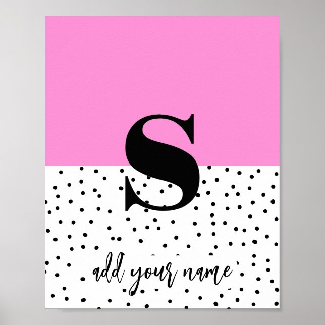 PERSONALIZADO - Poster - Maiúsculas (Frente)