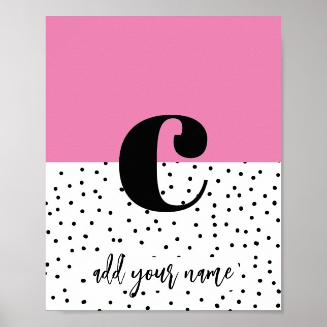 PERSONALIZADO - Poster - Minúsculas c (Frente)