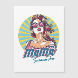Personalizado Retro Mama Pop Art (9)