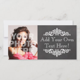 Personalizado Rustic Vintage Chalkboard Personaliz