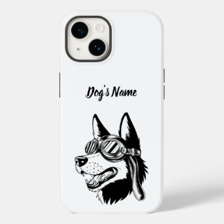 Personalizado seu nome e foto do cão do German she