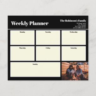 Personalizado Seu Planejador De Fotografias Semana
