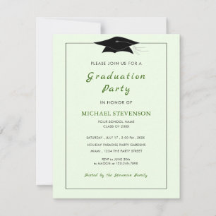 Personalizado Seu Próprio Convite Para Graduação D