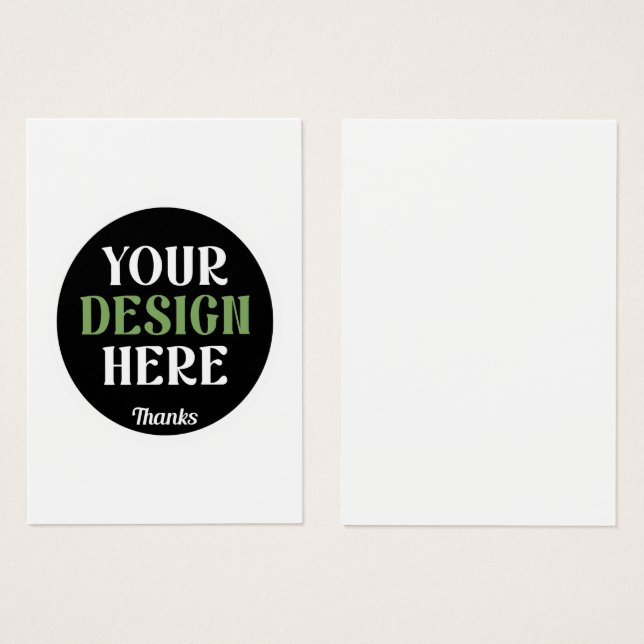 personalizado, único, elegante e minimalista hersh (Frente & Verso)