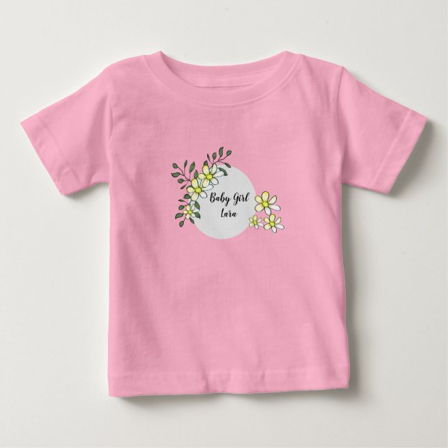 Personalizar a camiseta da menina (Frente)