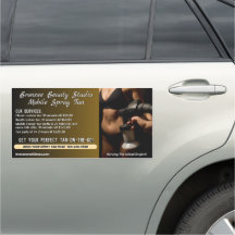 Personalizar a empresa de serviços de bronzeamento