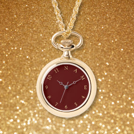 Personalizar a Monitorização Dourada do Colar de M