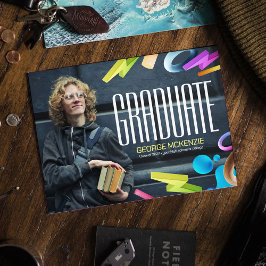 Personalizar anúncio de formatura sofisticado