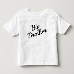 Personalizar Big Brother Tipografia Camiseta Infan