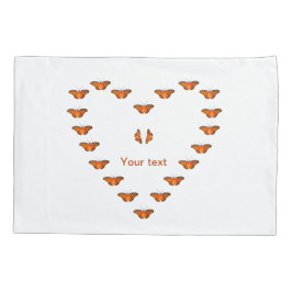 Personalizar borboletas de paixão em forma de cora