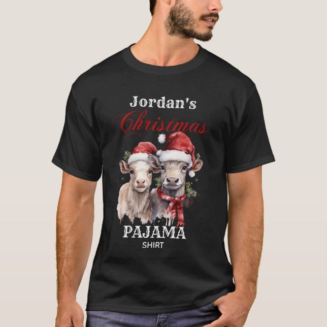 Personalizar Camisa da Família Pajama de Fazenda X (Frente)
