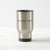 Personalizar caneca de viagem