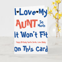 Personalizar Cartão de Aniversário de Nome do Filh