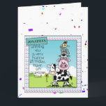 Personalizar Cartão de Aniversário - Pássaro do Co<br><div class="desc">Cartão de aniversário adequado a qualquer pessoa e idade.

Faça-me uma pergunta e depois deixe-me uma mensagem por 'bate-papo? e terei todo o prazer em ajudar sempre que possível.</div>