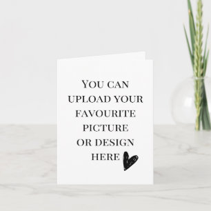 Personalizar cartão de felicitações dobrado 10 x 1