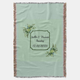 Personalizar Cobertor de Lançamento de Casamento E