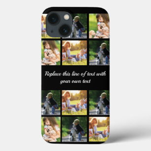 Personalizar colagem de fotografias e texto Case-M