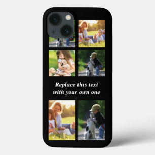 Personalizar colagem de fotos e texto Case-Mate iP