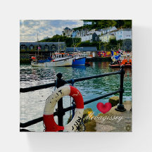 Personalizar Coração Mevagissey Harbor Lifebuoy Co