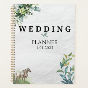 Personalizar design Verde Planejador de Casamento
