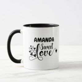 Personalizar doce caneca de amor