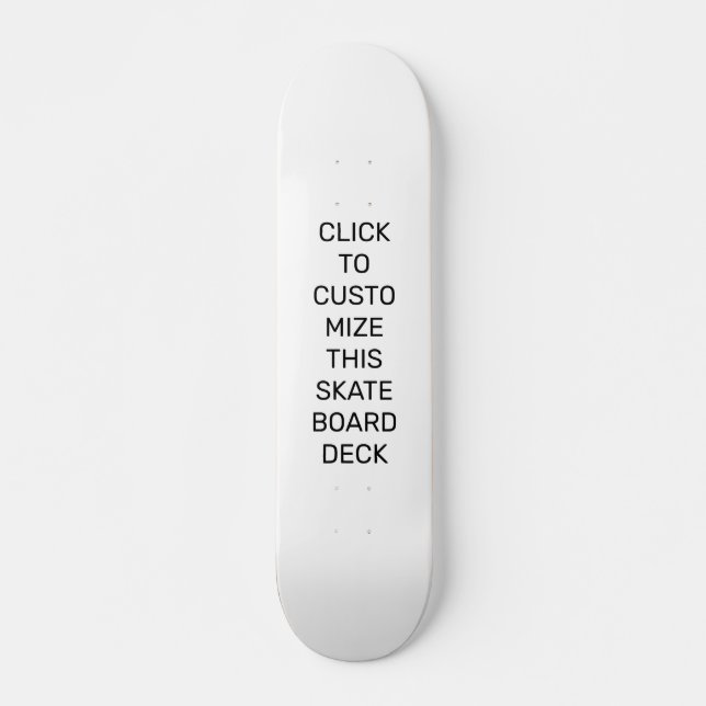 PERSONALIZAR ESTE SKATEBOARD DECK (Frente)