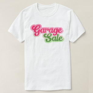 Personalizar este T-Shirt de Venda de Garagem