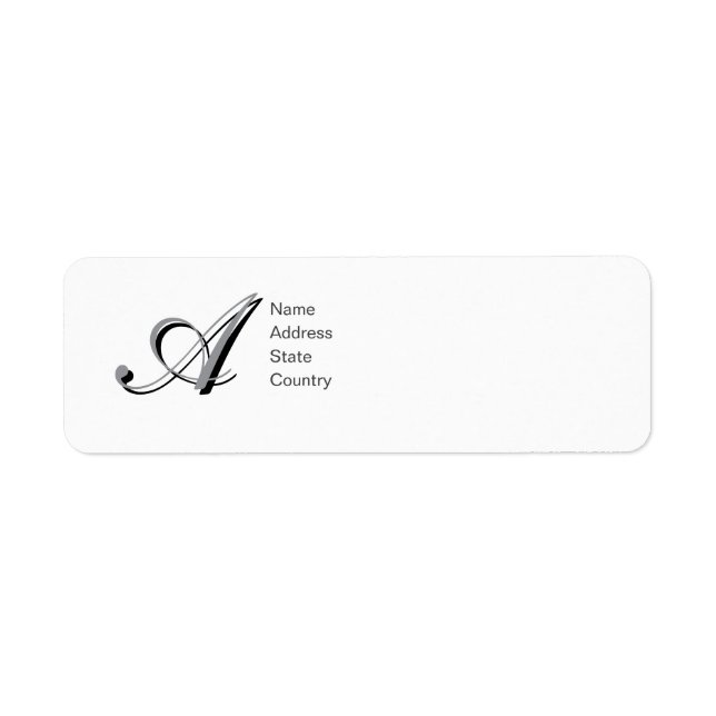 Personalizar Etiqueta de Endereço de Devolução com (Frente)