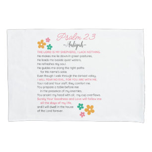 Personalizar Flores De Escritura De Bíblia Psalm 2