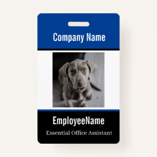 Personalizar foto do Crachá de identificação do fu