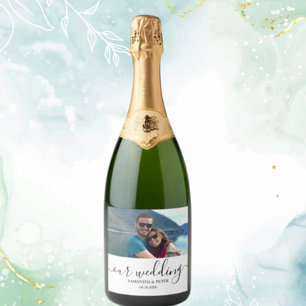 Personalizar Foto Moderna Relaxando Casamento