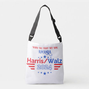 Personalizar Kamala Harris Tim Walz 2024 Tote Bag
