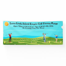 Personalizar Negócios de Campo de Treino de Golfe