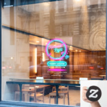 Personalizar Neon Karaoke Tamanho Médio Noturno