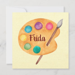 Personalizar NOME do Artista - Cartão de professor