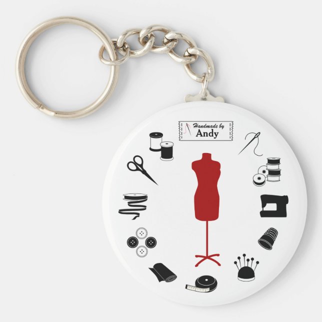 Personalizar o Chaveiro de etiqueta (Frente)