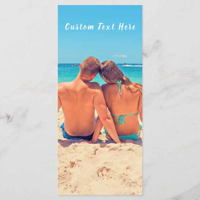 Personalizar o menu fotográfico com o nome do text (Verso)