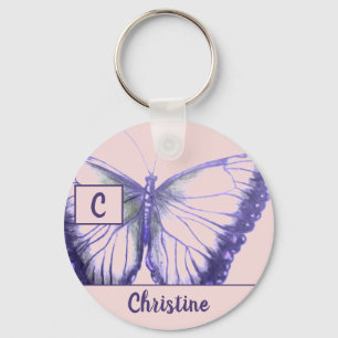 Personalizar por Chaveiro do botão Butterfly
