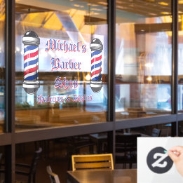 Personalizar postes de barbearia Promocional
