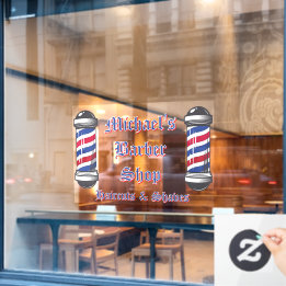 Personalizar postes de barbearia Promocional