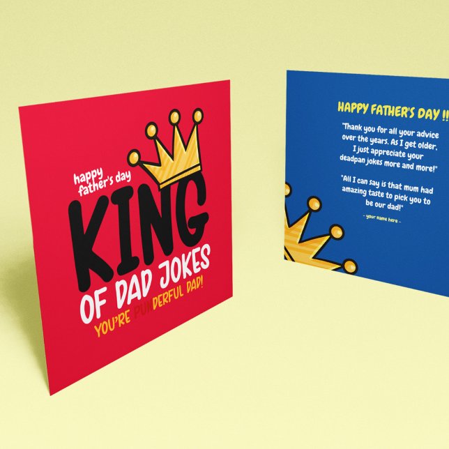 Personalizar Rei das Piadas Pais (Criador carregado)