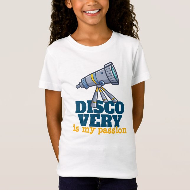 Personalizar T-Shirt de Paixão de Descoberta (Frente)