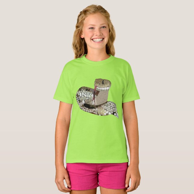 Personalizar T-Shirt de Transformação de Cobra (Frente Completa)