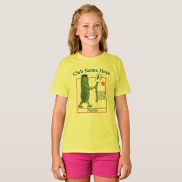 Personalizar T-Shirt Divertido do Clube de Pickleb