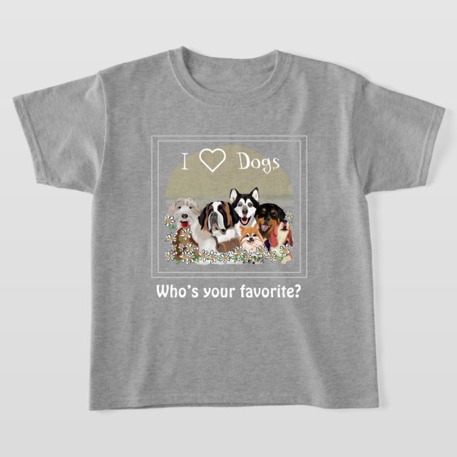 Personalizar T-Shirt do Clube de Cachorro de Texto (Postura )