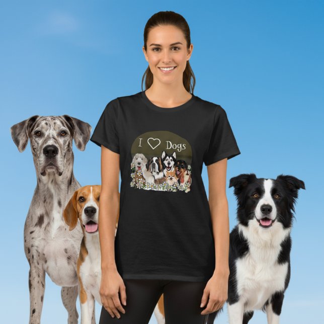 Personalizar T-Shirt do Clube de Cachorro de Texto (.)
